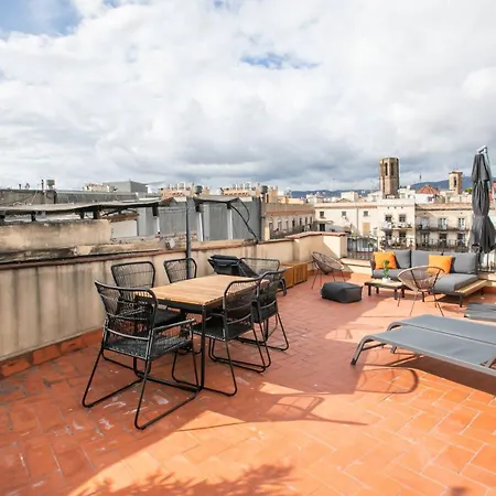 31ara1092- 3b Flat In The Gothic アパート バルセロナ
